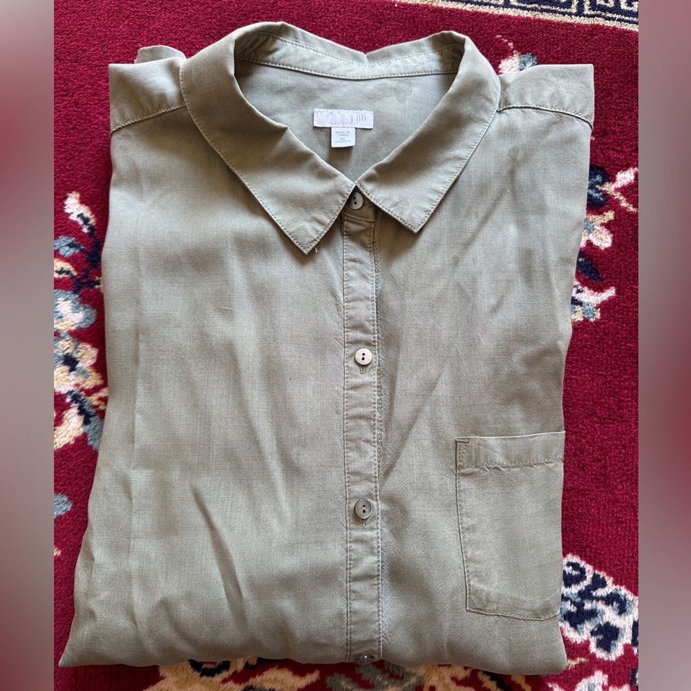 J. Jill Button Down Shirt, Size 4X